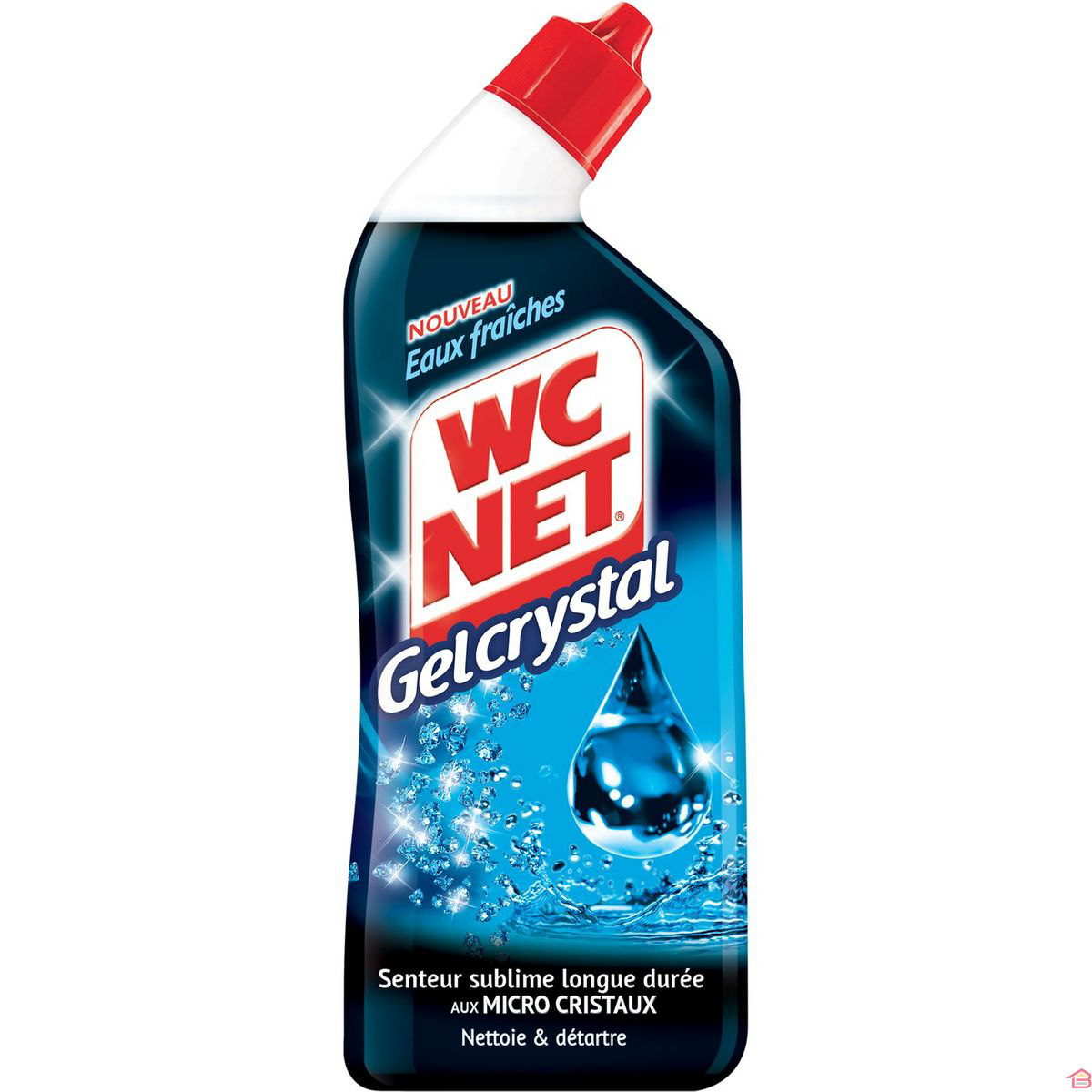 WC NET Crystal Gel Blue Fresh  Nettoyant WC puissant pour une propreté  longue durée